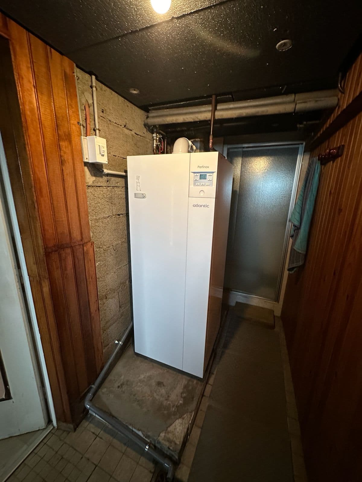 Installation chaudière Atlantic Perfinox